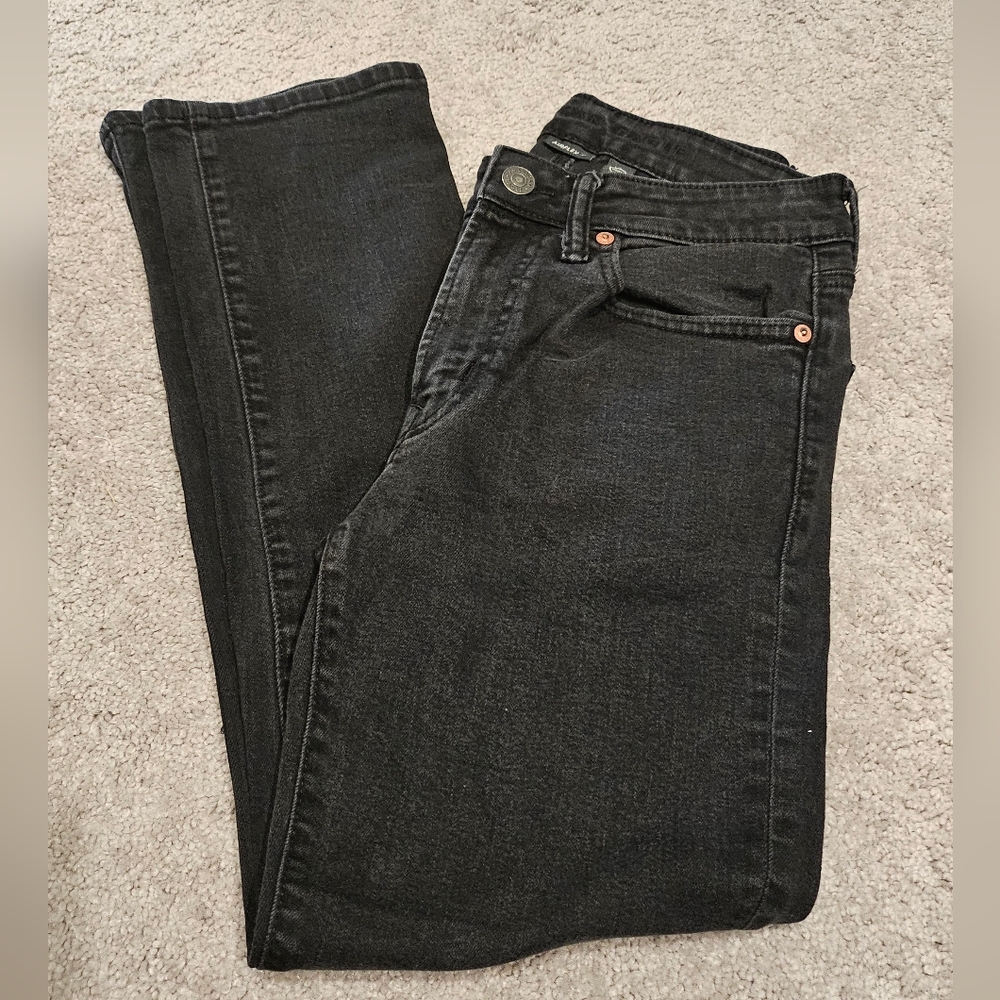Set of 2 American Eagle Outfitters Light Blue Straight Leg Jeans - Picture 6 of 6